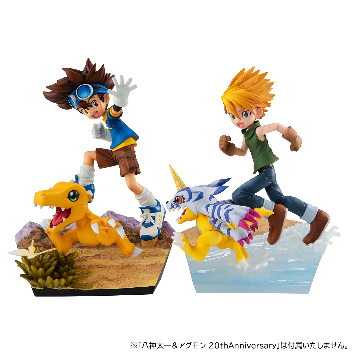 【正規品お得】デジモンアドベンチャー　八神太一&アグモン　GEMシリーズ キャラクターグッズ