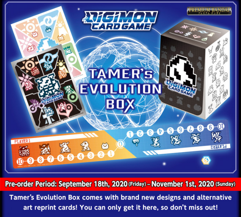 DIGIMON CARD GAME TAMER'S EVOLUTION BOX [PB-01]