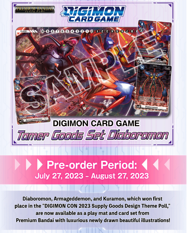 Tamer Goods Set Diaboromon [PB16]