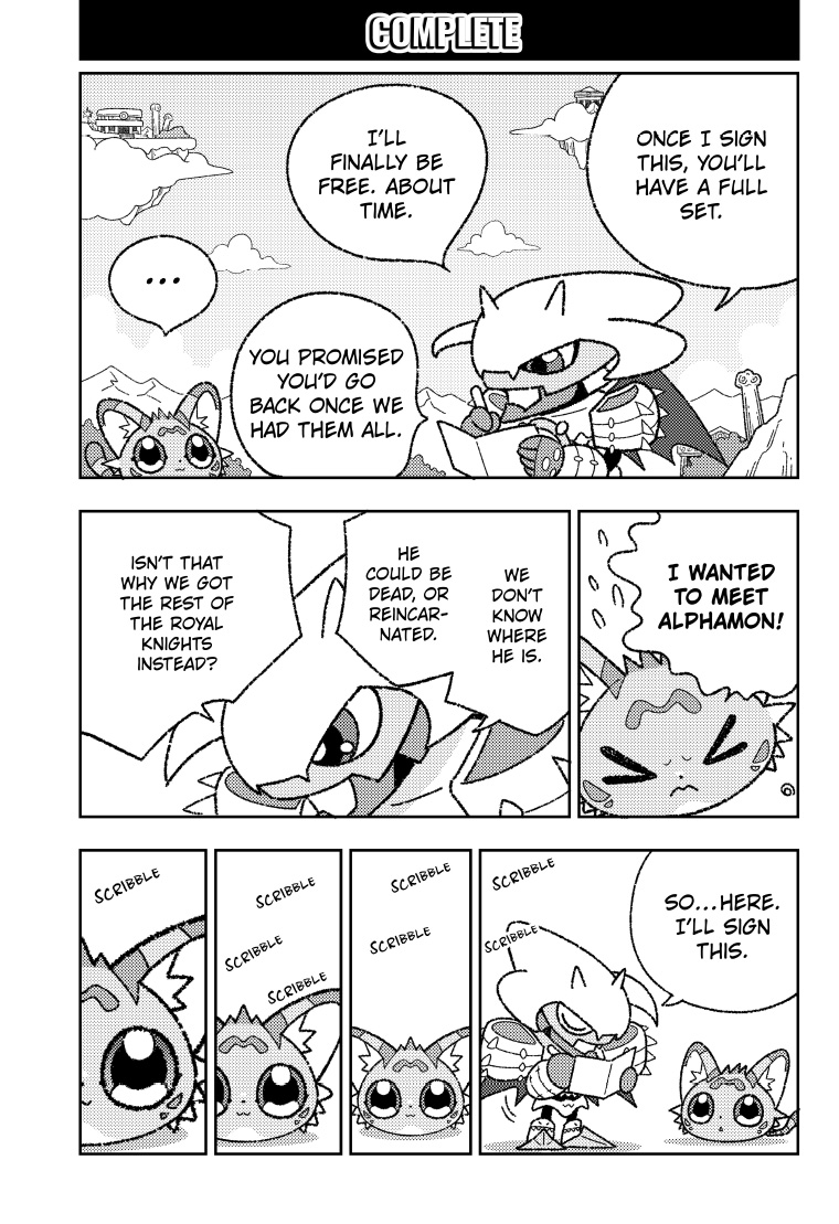 Mini Digimon Story of the Royal Knights EP4 13page