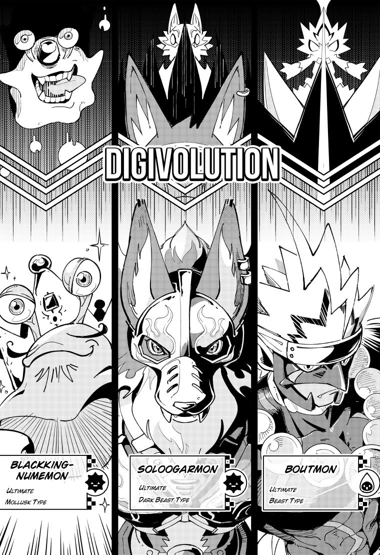 DIGIMON SEEKERS -Wall Slum's Nightmare- EP2 23page
