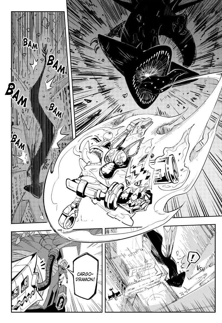 DIGIMON SEEKERS -Wall Slum's Nightmare- EP2 34page